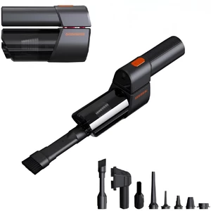 جارو برقی دستی و جت فن دمنده باد قوی شارژی قابل حمل چندکاره H19