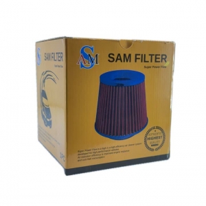 فیلتر هوا اسپورت خودرو sam filter مدل سوپر پاور متوسط