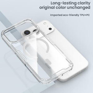 قیمت قاب مگنتی شفاف گوشی آیفون 17 پرو مکس نیلکین