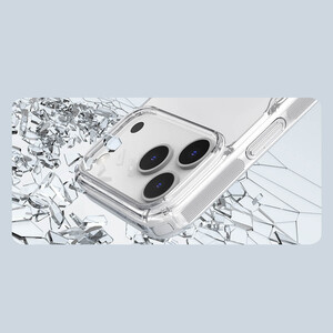 قاب شفاف گوشی آیفون 17 پرومکس نیلکین با کیفیت