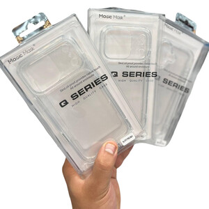 فروش قاب آیفون 17 پرو مکس مجیک‌مسک  شفاف اکلیلی