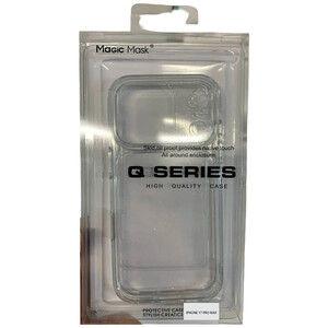 خرید قاب آیفون 17 پرو مکس مجیک‌مسک  شفاف اکلیلی