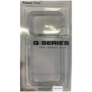 بهترین قاب آیفون 17 پرو مکس مجیک‌مسک  شفاف اکلیلی