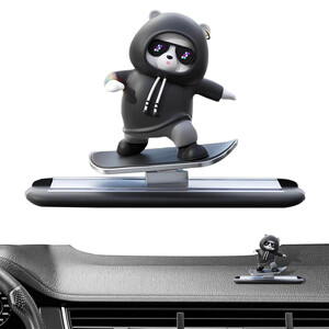 فروش مجسمه خرس متحرک اسکیت سوار