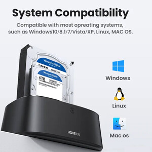 فروش باکس هارد 2.5 اینچ و 3.5 اینچ 2 سینی  یوگرین