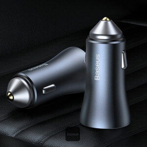 فروش شارژر فندکی فست شارژ ماشین تایپسی و یواسبی بیسوس