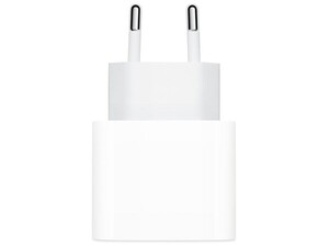 شارژر دیواری اصلی تایپ ‎سی 20 وات اپل برای آیفون و آی‌پد Apple 20W Type-C Poxer Adapter