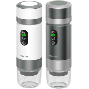 اسپرسو ساز شارژی قابل حمل 80 میلی‌لیتری گرین‌لاین Green Lion GL-CM04 GNCPNSCOFMWH