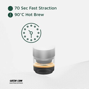 قیمت اسپرسو ساز شارژی قابل حمل 80 میلی‌لیتری گرین‌لاین