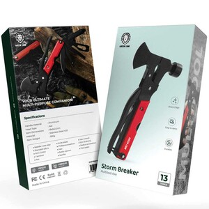 تبر و چکش چندکاره مسافرتی گرین