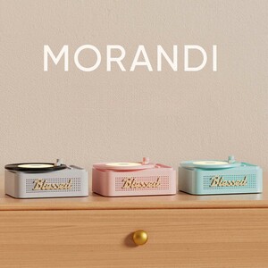 رنگ‌بندی اسپیکر بلوتوثی طرح گرامافون