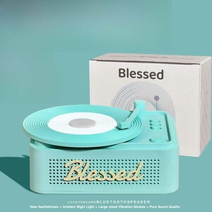 اسپیکر بلوتوثی طرح گرامافون