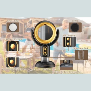 هود و تصفیه کننده رومیزی قابل حمل یون منفی با فیلتر جدا شونده