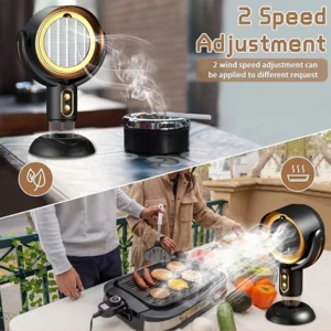 هود و تصفیه کننده رومیزی قابل حمل یون منفی با فیلتر جدا شونده