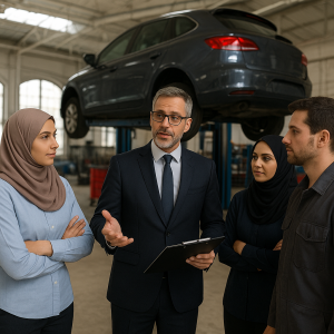 اعزام متخصص راه اندازی کارواش بدون آب در محل