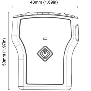 فروش مینی هدلامپ ضدآب اسمایلینگ شارک