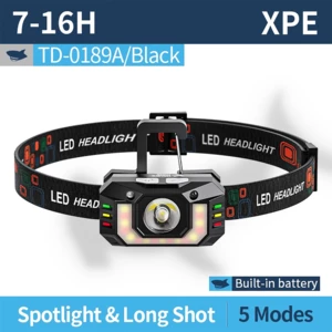 چراغ پیشانی شارژی اسمایلینگ شارک