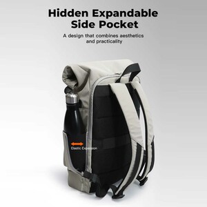 کوله پشتی مسافرتی لپ تاپ 15.6 اینچ با ظرفیت بزرگ 25 لیتر بنج