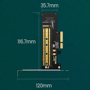 ابعاد کارت تبدیل  یوگرین CM302 70503