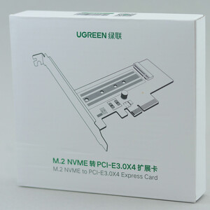 بسته بندی کارت تبدیل PCIe 3.0 x4 به M.2 NVMe یوگرین