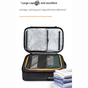 کوله‌پشتی مسافرتی لپ‌تاپ 15.6 اینچ و آیپد 12.9 اینچ ضدآب و ضدسرقت 22 لیتری بنج