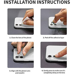 بهترین محافظ لنز دوربین رینگی آیفون 13 و 13 مینی ایکس مارت