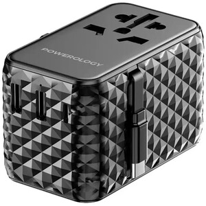 خرید شارژر دیواری چندکاره 2500 وات و شارژر دیواری فست تایپ سی و یو اس بی پاورولوژی