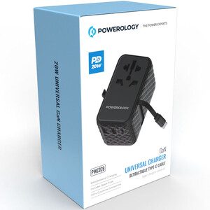 بهترین شارژر دیواری چندکاره 2500 وات و شارژر دیواری فست تایپ سی و یو اس بی پاورولوژی