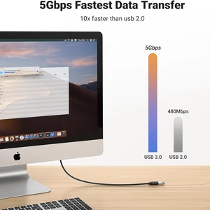 فروش کابل افزایش طول USB 3.0 یک متری یوگرین