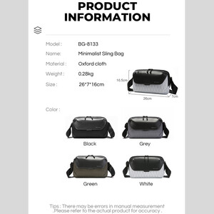 کیف دوشی مردانه بنج