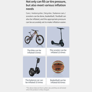 جارو شارژی و پمپ باد قابل حمل  شیائومی