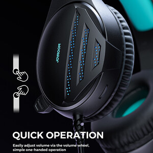 فروش هدست و هدفون سیمی گیمینگ جک 3.5 میلی‌متری جویروم