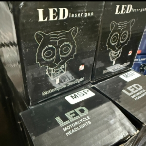 چراغ پروژکتور جلوی موتور سیکلت مدل ببری گربه ای