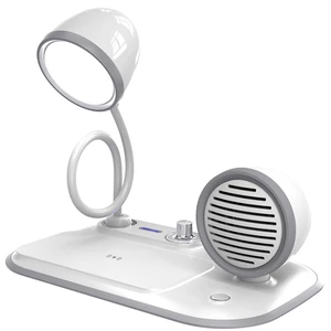 کیفیت چراغ مطالعه رومیزی اسپیکر دار به همراه شارژر وایرلس 15 وات