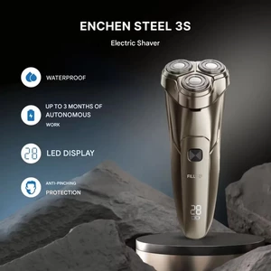 ماشین ریش تراش شارژی ضدآب انچن شیائومی Xiaomi ENCHEN STEEL 3S