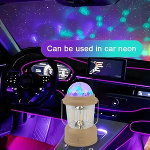 چراغ فانوسی رقص‌نوردار شارژی چندمنظوره