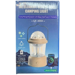 چراغ فانوسی رقص‌نوردار شارژی چندمنظوره