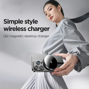 خرید شارژر وایرلس فست 15 وات بیسوس