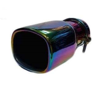 سر اگزوز ترک پژو داخل قرمز ۴ گوش هفت رنگ کد ۲۵۱ جی اس