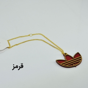 آویز زینتی خودرو طرح آدیداس مدل پلکسی