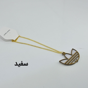 آویز زینتی خودرو طرح آدیداس مدل پلکسی