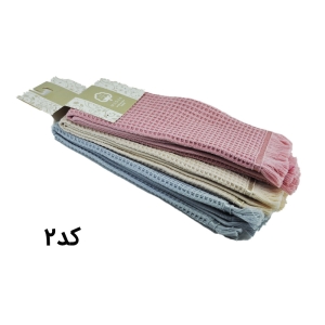 دستمال آشپزخانه به باف آذر سایز 30*50 بسته سه عددی