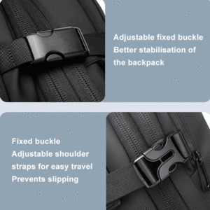 خرید کوله پشتی مسافرتی ضد آب طرح چمدان بنج