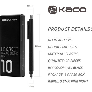 قیمت خودکار ژله‌ای 0.5 میلی‌متری کاکو  10 عددی