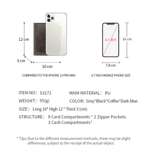 کیفیت جاکارتی و کیف پول تاشو مردانه تائومیک‌میک