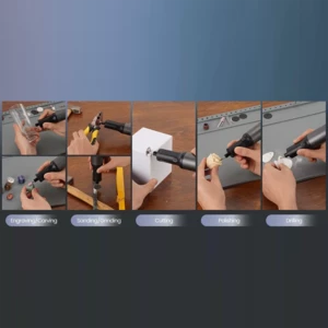 کیت ابزار چند منظوره قلم حکاکی و سنگ زنی برقی آتومن