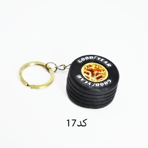 جا سوئیچی خودرو طرح چرخ