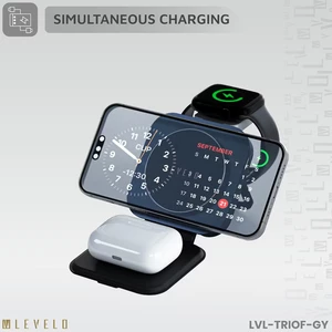 برترین هولدر شارژر وایرلس مگ‌سیف گوشی، ایرپاد و ساعت هوشمند لِوِلو