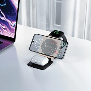 هولدر شارژر وایرلس مگ‌سیف گوشی، ایرپاد و ساعت هوشمند لِوِلو