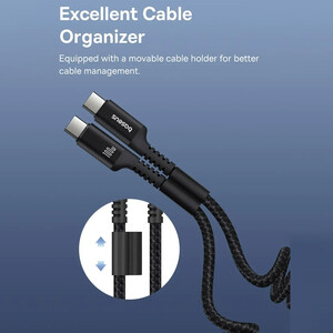 قیمت سیم شارژ سریع دوسر تایپ سی باسئوس